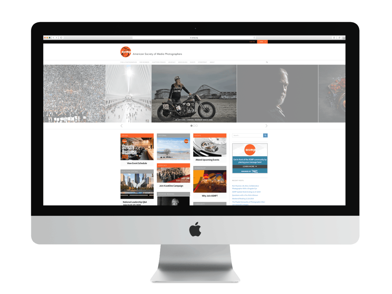 Redesigned Wordpress Theme | Freshwater Agency