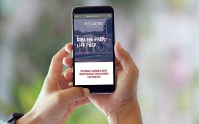 Mobile-Friendly Microsite: All Saints Academy